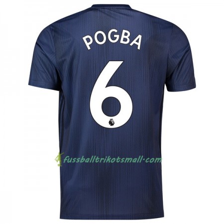 Günstige Fußballtrikots Manchester United Pogba 6 2018-2019 Kurzarm Ausweichtrikot kaufen